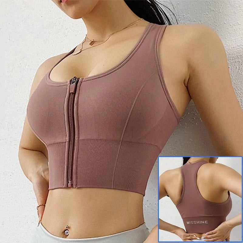 Push-Up Yoga Crop Top