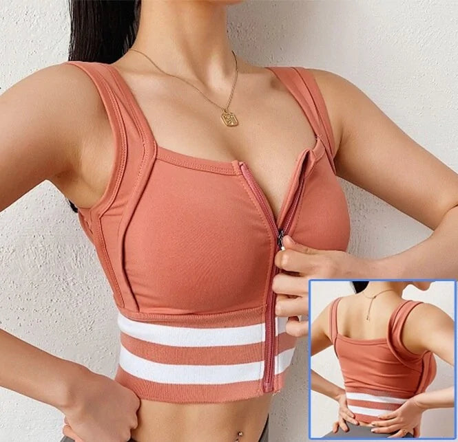 Push-Up Yoga Crop Top