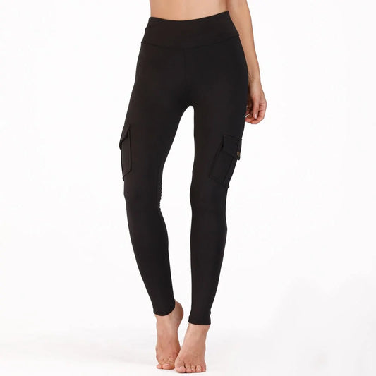 Cargo Pocket Style Push Up Leggings