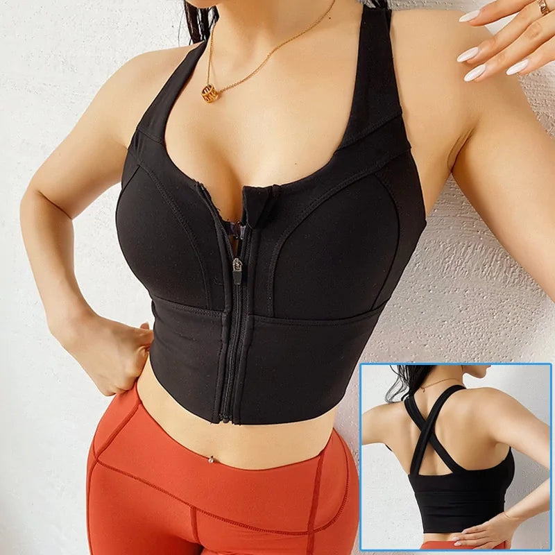 Push-Up Yoga Crop Top