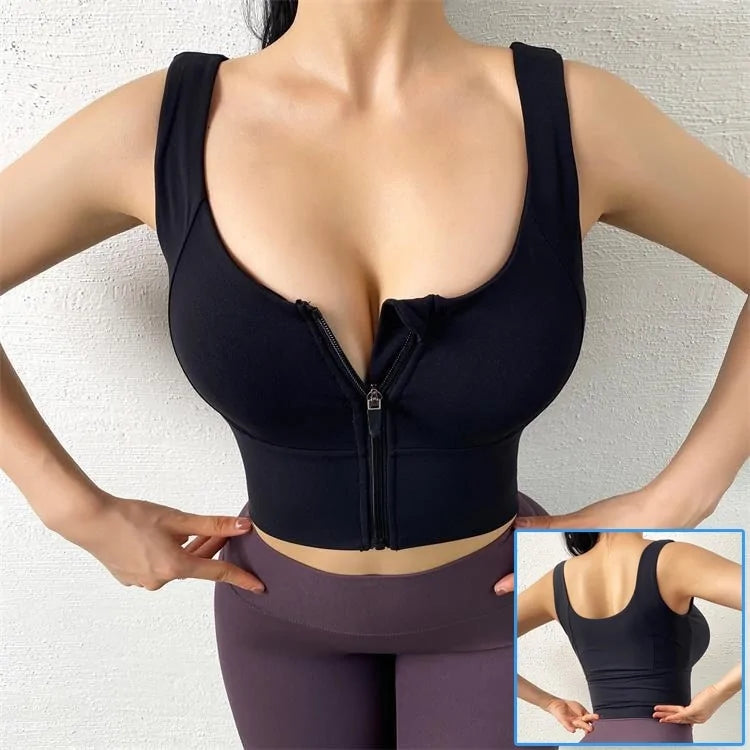 Push-Up Yoga Crop Top