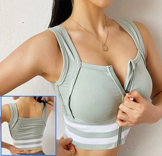 Push-Up Yoga Crop Top